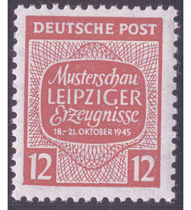 SBZ Nr. 125y V postfrisch ** Plattenfehler