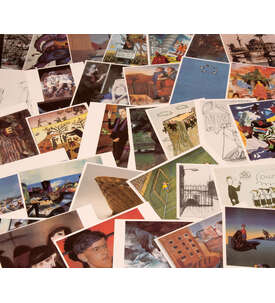 DDR 32 Postkarten des staatlichen Kunsthandels der DDR postfrisch