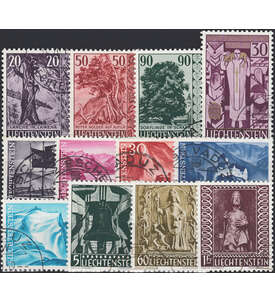 Liechtenstein 1959 gestempelt  Nr. 377-388