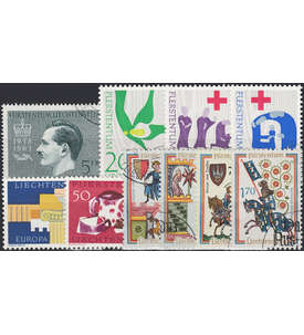 Liechtenstein 1963 gestempelt Nr. 427-436