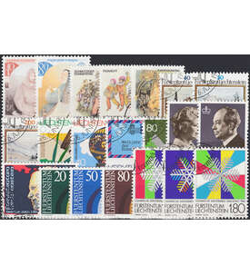 Liechtenstein 1983 gestempelt Nr. 816-836