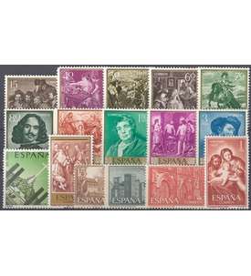 Spanien 1959 postfrisch Nr. 1135-1150