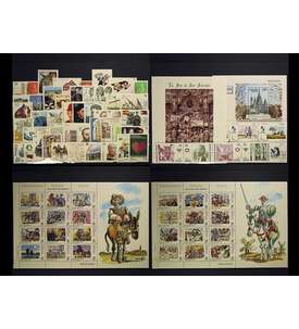 Spanien 1998 postfrisch Nr. 3366-3448 Block 72-73