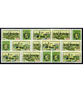 DDR ZD  Nr. 2153-5154 postfrisch **  Philatelisten 1976  WZd 331 - WZd 336, 6 Kombinat.