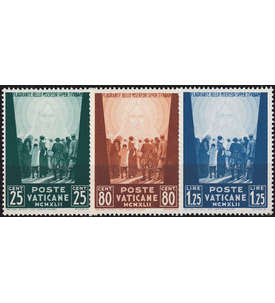 Vatikan 1942 postfrisch  Nr. 89-91