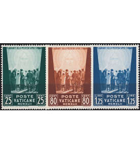 Vatikan 1942 postfrisch  Nr. 89-91