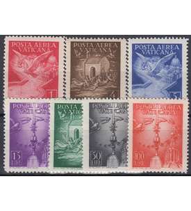  Vatikan 1947 postfrisch ** Nr. 140-146