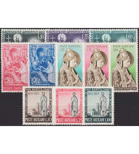 Vatikan 1955 postfrisch Nr. 230-240