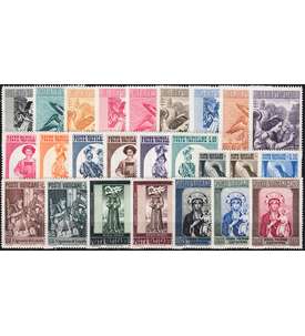Vatikan 1956 postfrisch Nr. 241-265