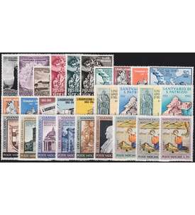 Vatikan 1961 postfrisch Nr. 363-390
