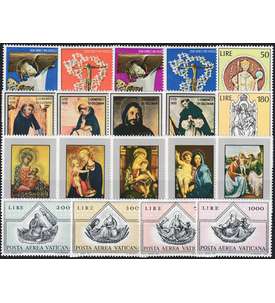 Vatikan 1971 postfrisch Nr. 577-595
