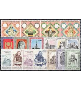 Vatikan 1973 postfrisch Nr. 615-631