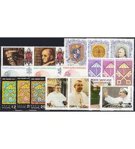 Vatikan 1978 postfrisch Nr. 718-735
