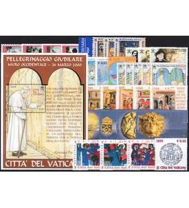 Vatikan 2001 postfrisch Nr. 1362-1393 Block 22