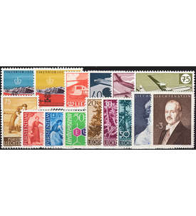 Liechtenstein 1960 postfrisch Nr. 389-403