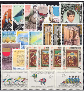 Liechtenstein 1987 postfrisch Nr. 916-936