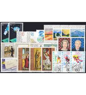 Liechtenstein 1991 postfrisch Nr. 1011-1032
