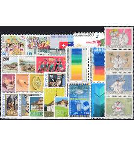 Liechtenstein 1998 postfrisch Nr. 1165-1189