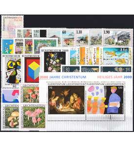 Liechtenstein 2000 postfrisch Nr. 1224-1254 Block 17