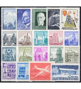 sterreich 1958 postfrisch ** Nr. 1040-1058