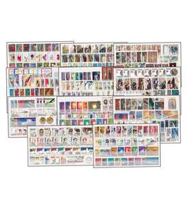 Polen-Kollektion 400 verschiedene auf Steckkarten