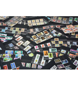 DDR Komlettstze gestempelt auf ber 130 Steckkarten