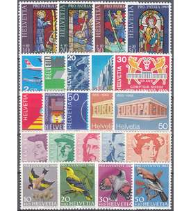 Schweiz 1969 postfrisch ** Nr. 895-917