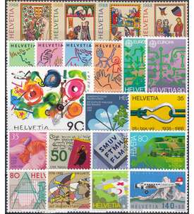 Schweiz 1988 postfrisch ** Nr. 1364-1384