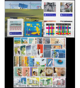 Schweiz 2005 postfrisch ** Nr. 1906-1950 Block 38-39