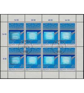 sterreich Nr. 1936 gestempelt sterreichischer Export 1988 Kleinbogen