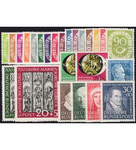 Briefmarken für Sammler Goldhahn BRD 285Y 179Y-185Y Bund postfrisch Ziffer/Heuss liegendes Wasserzeichen 1960