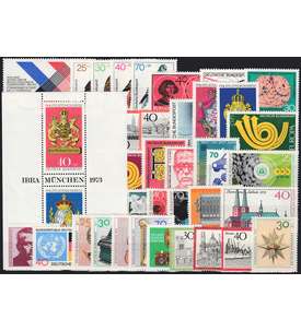 BRD Bund Jahrgang 1973 postfrisch ** komplett