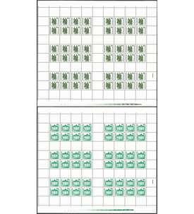 DDR-Markenheftchenbogen postfrisch ** Deutsche Post