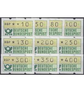 BRD Bund  ATM1.2 hv TS7 postfrisch **  10/50/80/100/130/200/250/300/  350/400 Pfg.