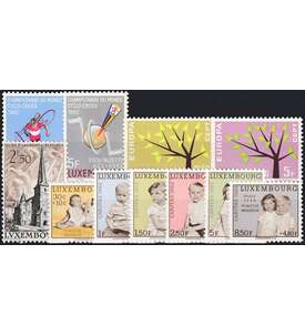 Luxemburg 1962 postfrisch      Nr. 655-665
