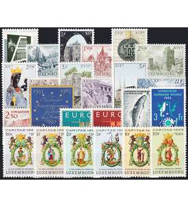 Luxemburg 1963 postfrisch      Nr. 666-689