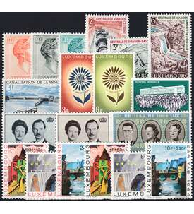 Luxemburg 1964 postfrisch      Nr. 690-708