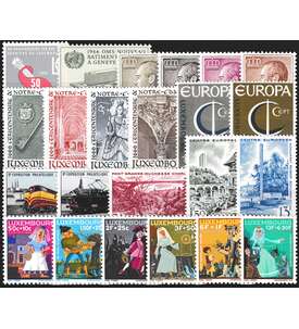 Luxemburg 1966 postfrisch      Nr. 723-745