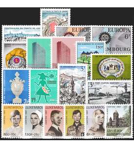 Luxemburg 1967 postfrisch      Nr. 746-764