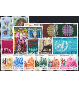 Luxemburg 1970 postfrisch      Nr. 804-819