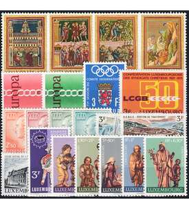 Luxemburg 1971 postfrisch      Nr. 820-840