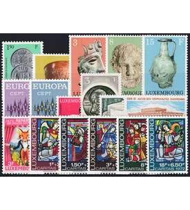 Luxemburg 1972 postfrisch      Nr. 841-857