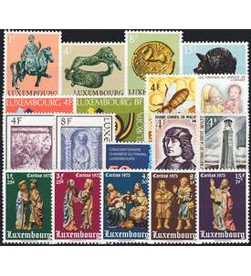 Luxemburg 1973 postfrisch      Nr. 858-875