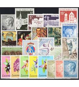 Luxemburg 1975 postfrisch      Nr. 899-921