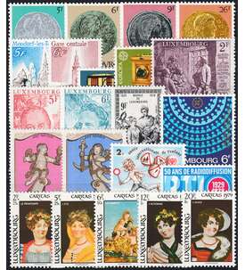 Luxemburg 1979 postfrisch      Nr. 981-1002
