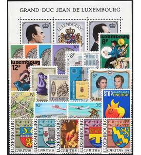 Luxemburg 1981 postfrisch      Nr. 1022-1045 Block 13