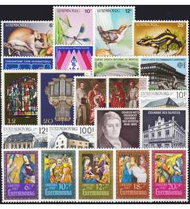 Luxemburg 1987 postfrisch      Nr. 1168-1189