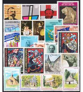 Luxemburg 1989 postfrisch      Nr. 1214-1235