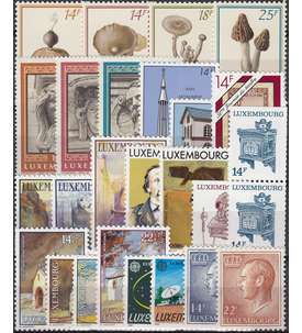 Luxemburg 1991 postfrisch      Nr. 1263-1287