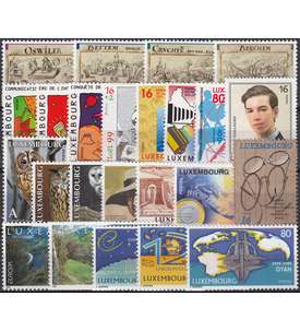 Luxemburg 1999 postfrisch      Nr. 1466-1489